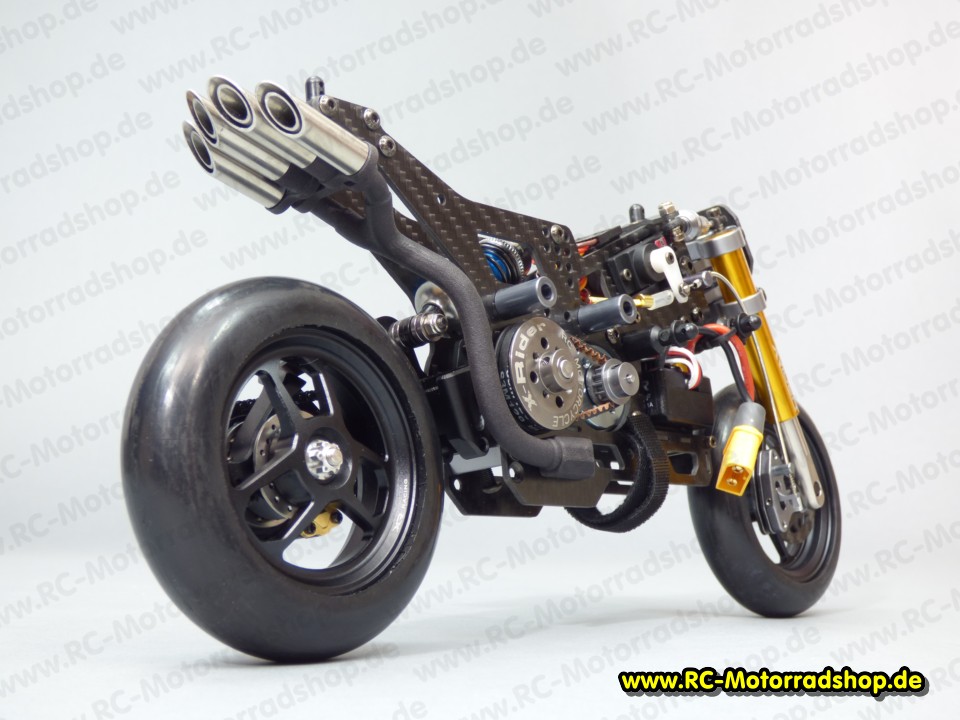 SATURN-SSA: 1:8 Motorradmodell X-RIDER SATURN mit Einarmschwinge (vormontiert / 5160 kV Brushless) SATURN-SSA